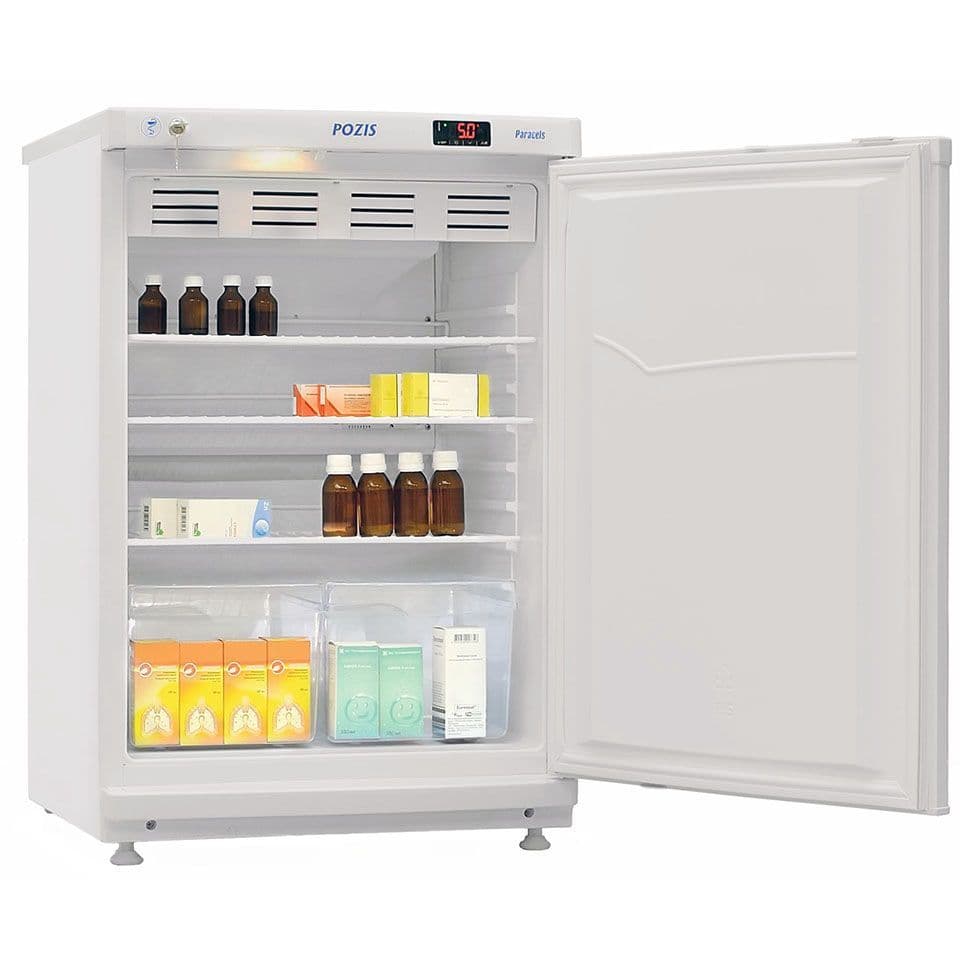 Шкаф холодильный фармацевтический Pozis ХФ-140, металл. дверь