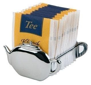 Контейнер для пакетиков чая (на 15 пакетиков) 8,5 *8,5*5см нерж. APS | 11577 - фото 1