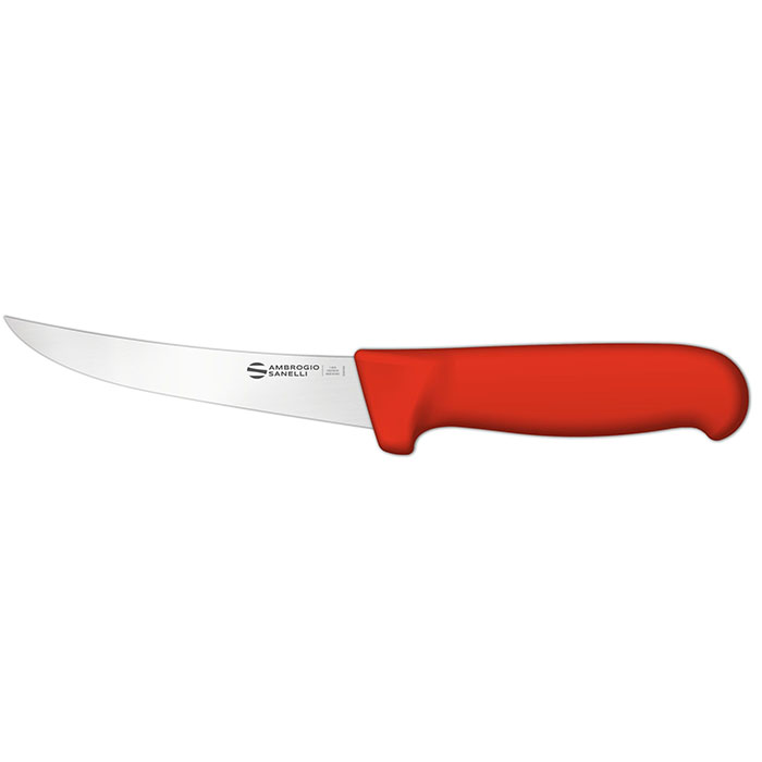 Нож обвалочный Sanelli Ambrogio SD02013R 130мм красный