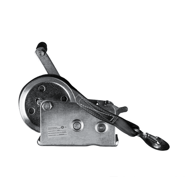 Лебедка ручная барабанная Gearsen FD 1110 (лента) - фото 1