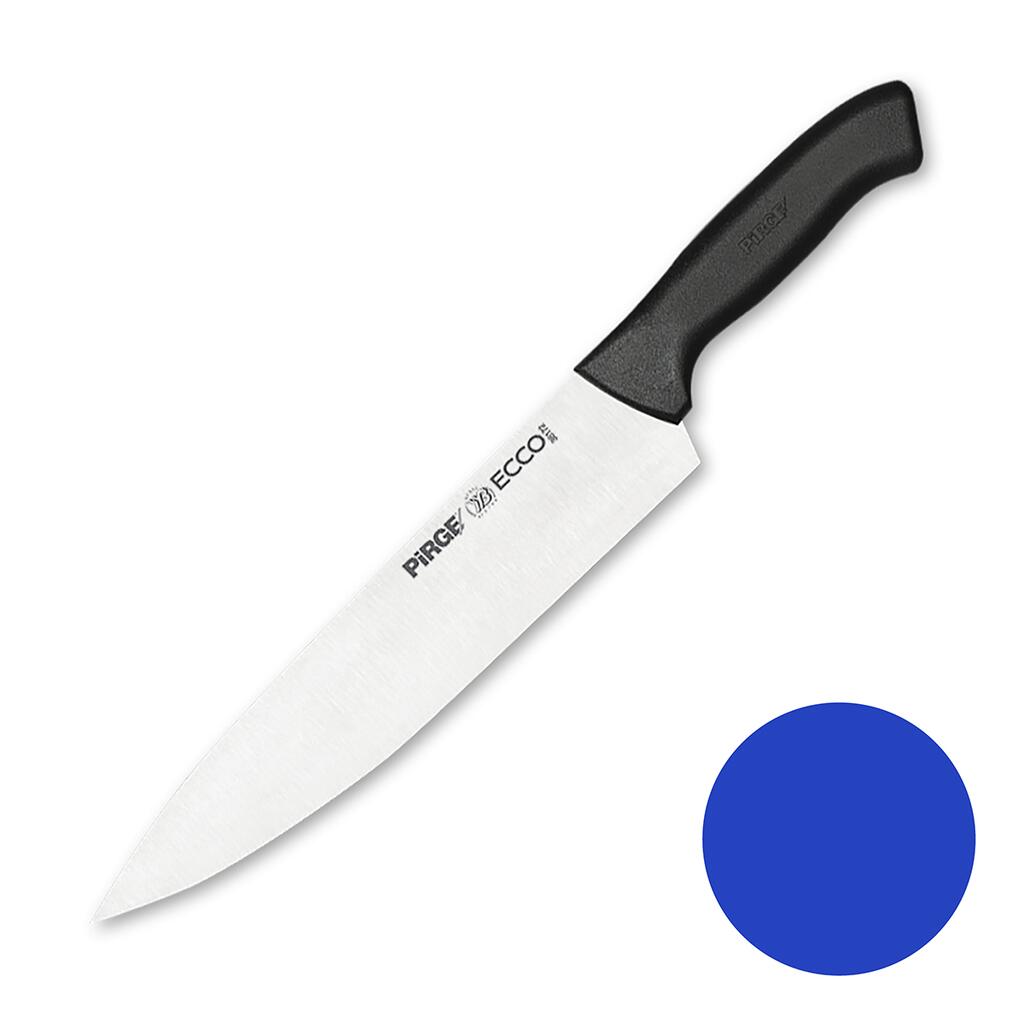 Нож поварской 25см синяя ручка Pirge | 38172 blue