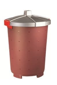 Бак для сбора отходов Restola 25 л, бордовый - фото 1