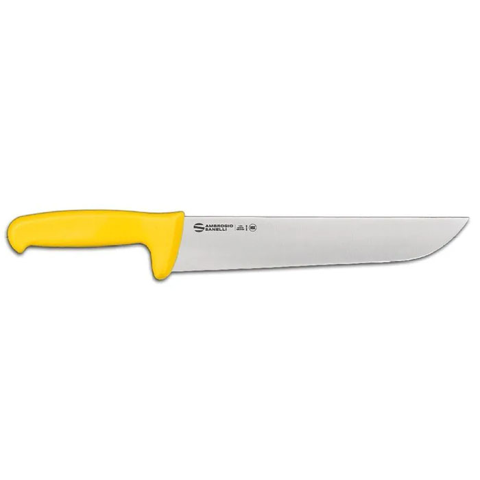 Нож для мяса Sanelli Ambrogio T309.022Y 220мм желтый