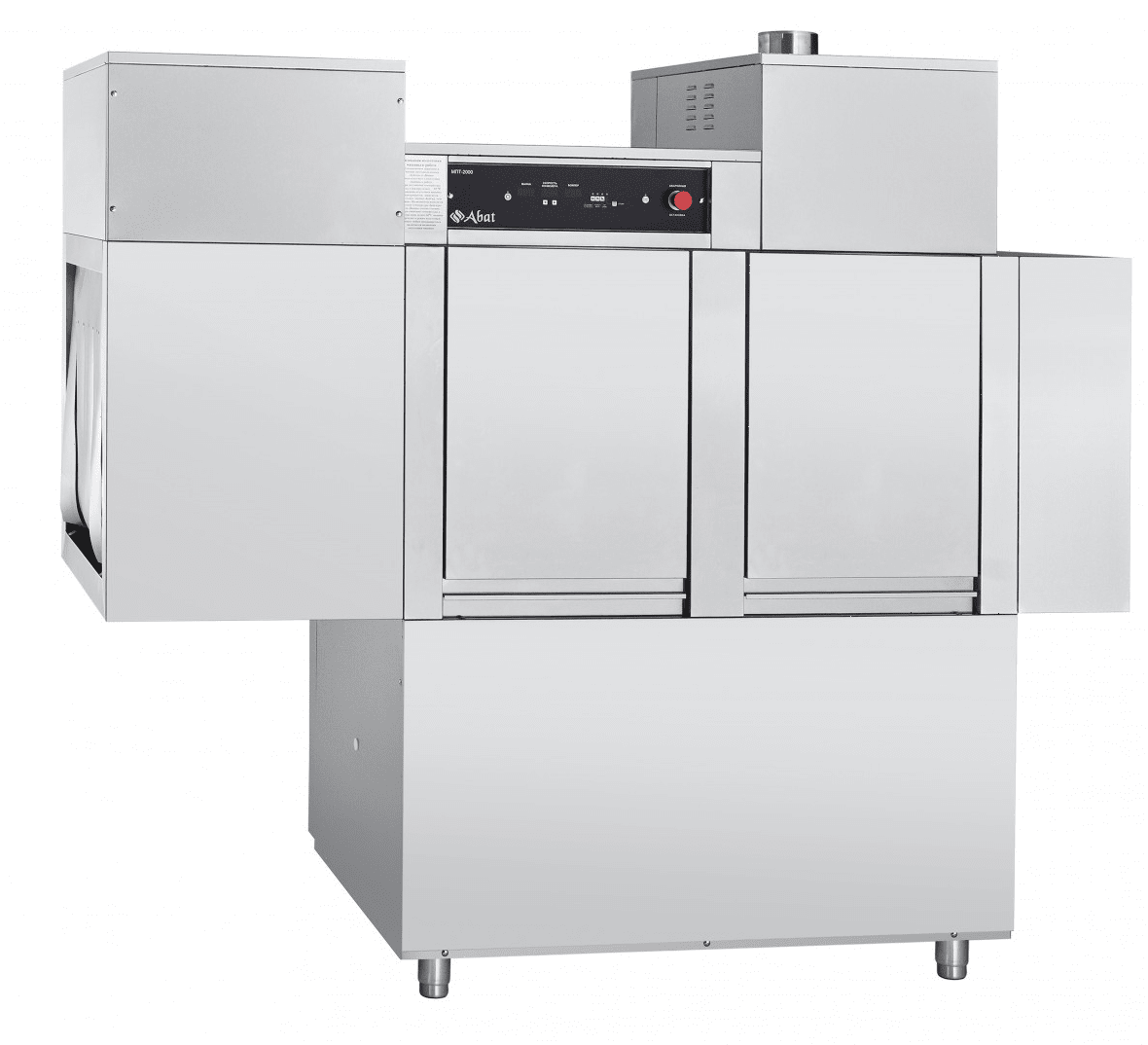 Тоннельная посудомоечная машина Abat МПТ-2000 левая (71000007051)