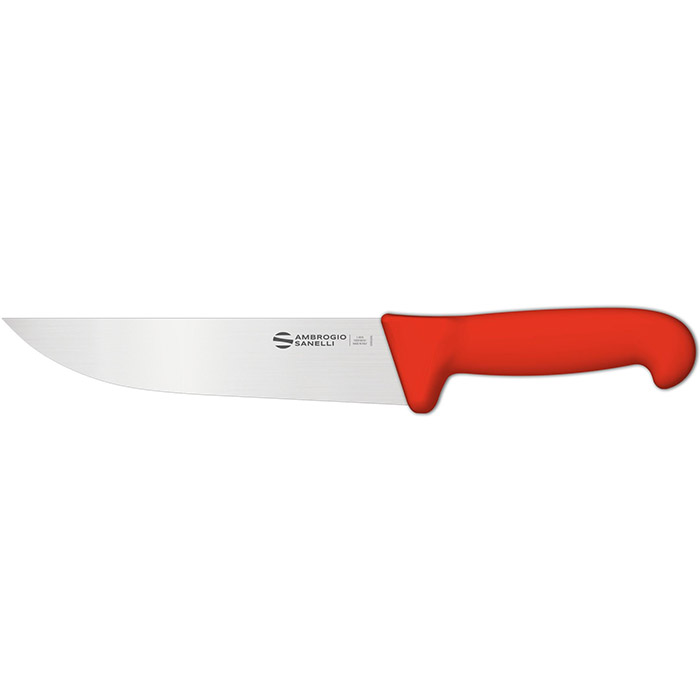 Нож для мяса Supra Colore 20см Sanelli SM09020R красная ручка