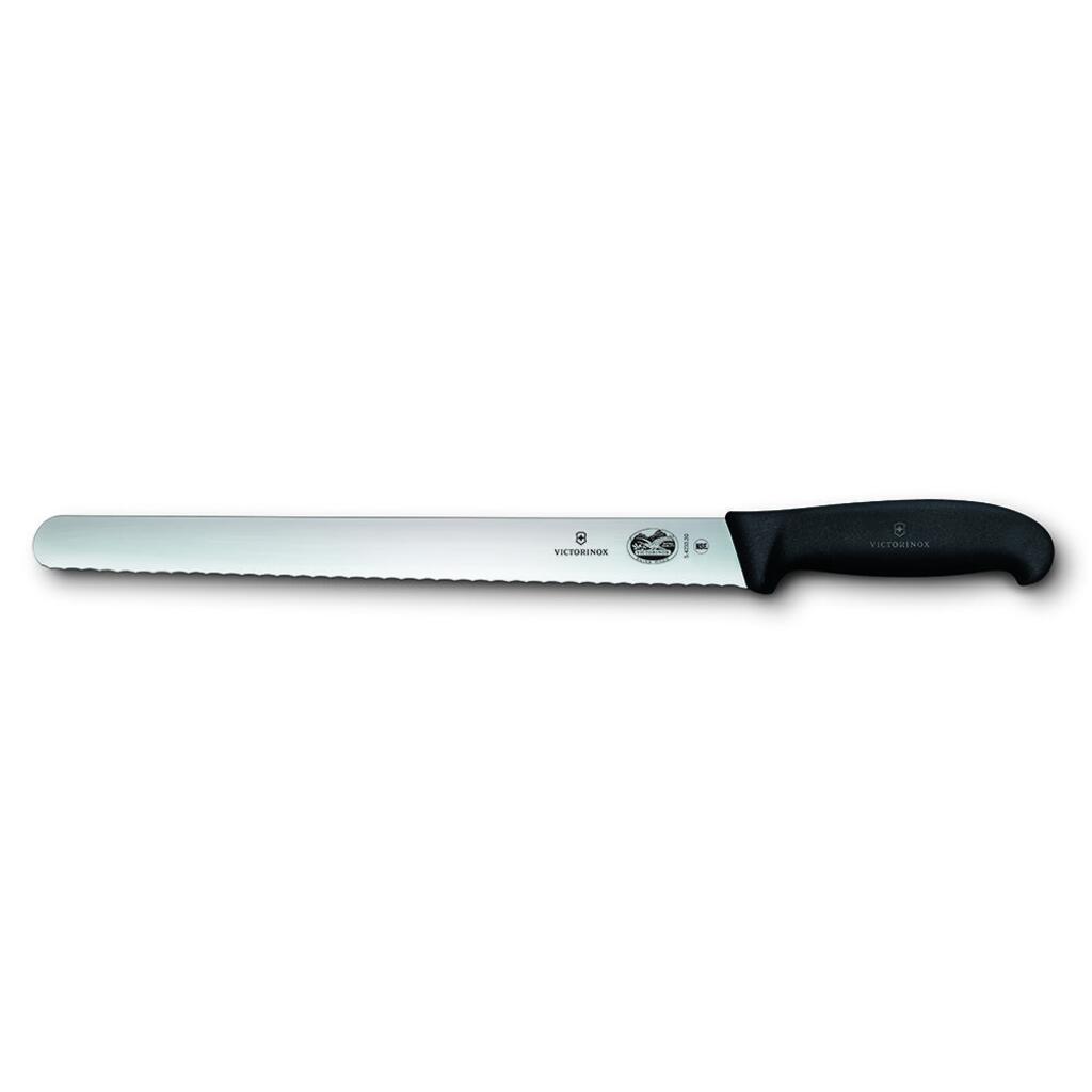 Нож Fibrox для нарезки с волнистым лезвием 36см ручка фиброкс Victorinox | 5.4233.36