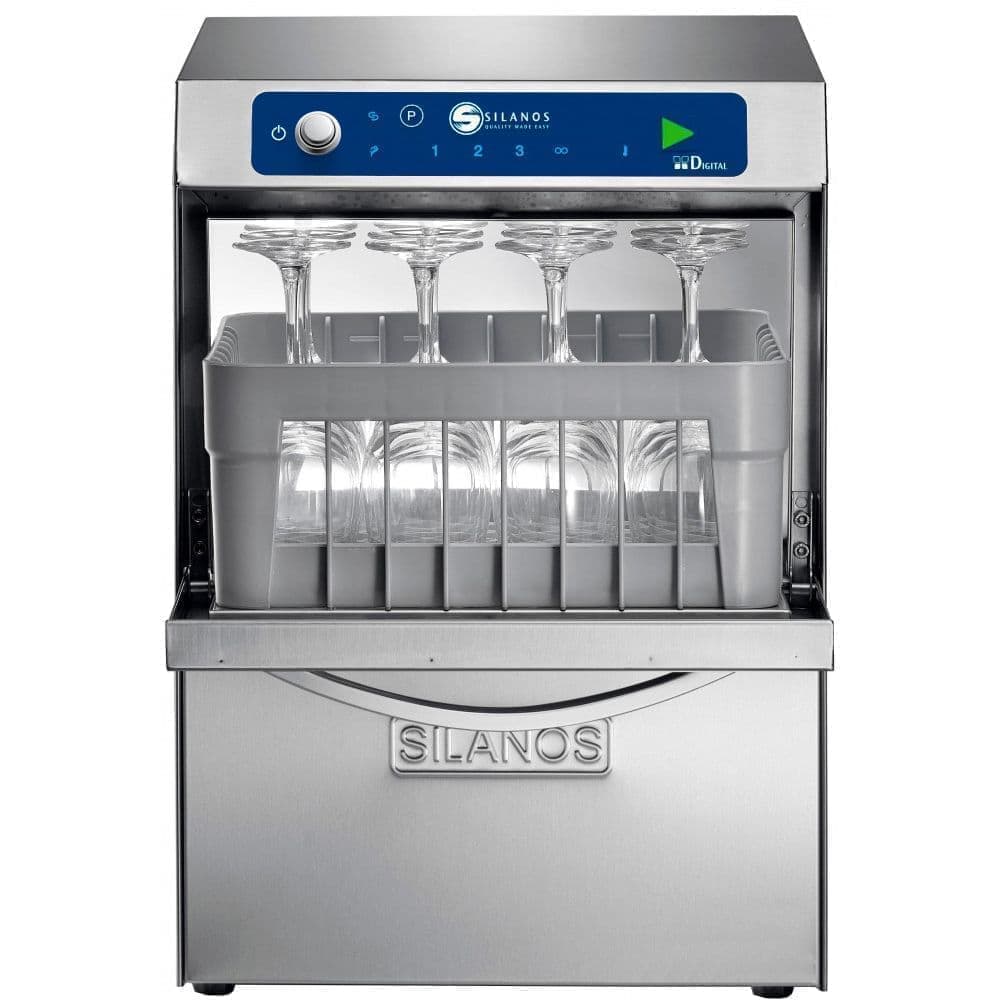 Фронтальная посудомоечная машина Silanos S 021 DIGIT / DS G35-20 с дозаторами и помпой