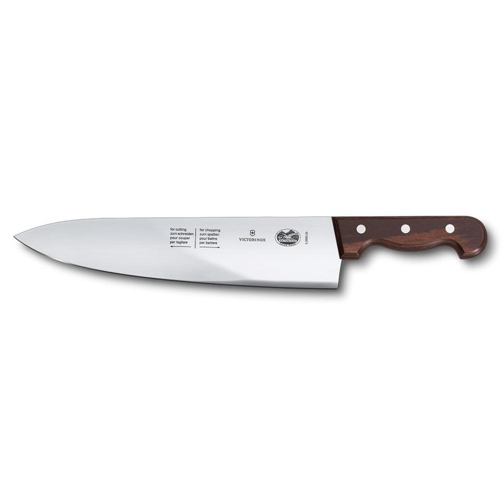 Нож для рубки мяса Rosewood 33см ручка розовое дерево Victorinox | 5.3900.33