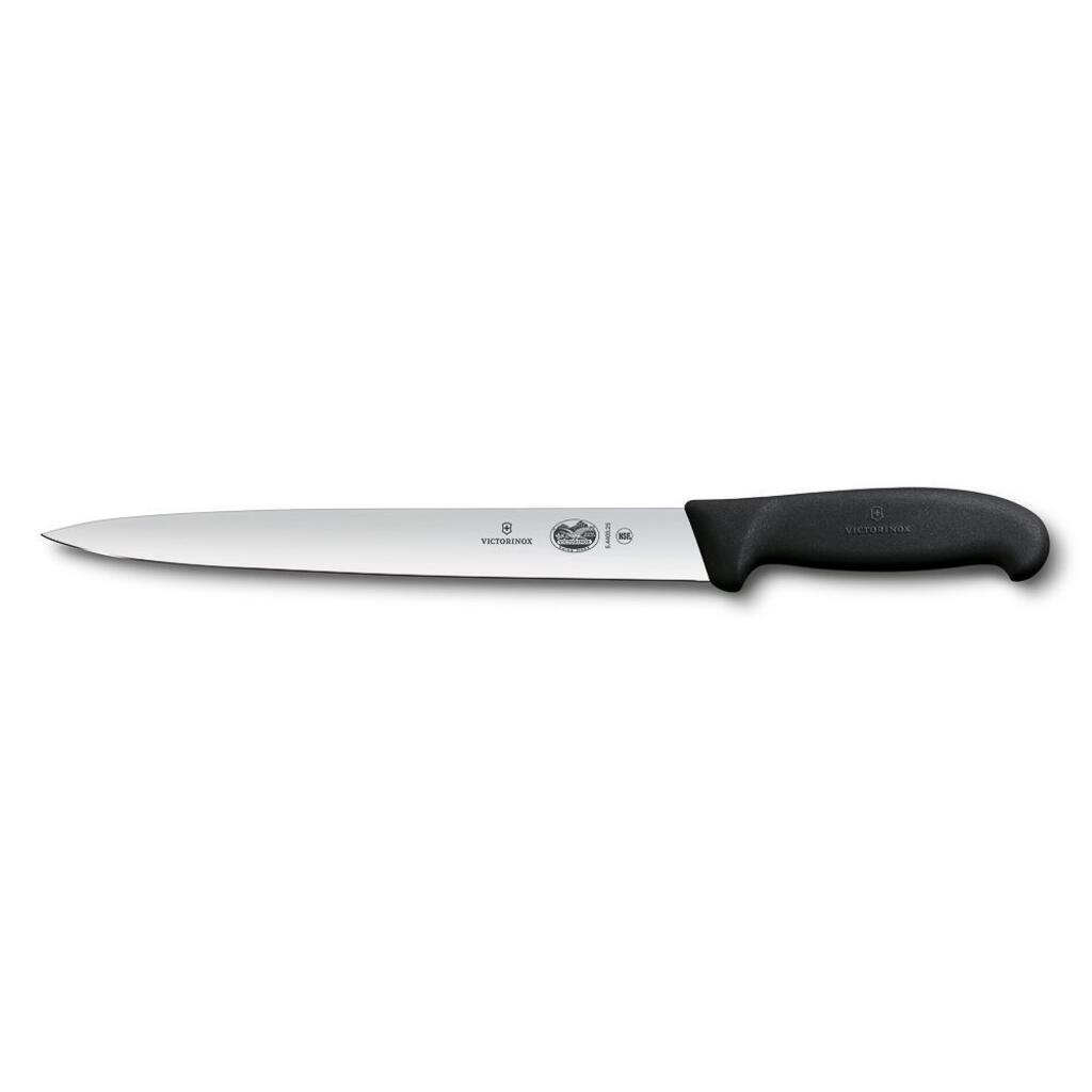 Нож для нарезки Fibrox 25см ручка фиброкс Victorinox | 5.4403.25