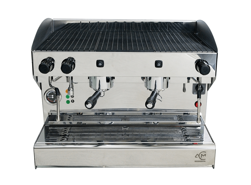 Кофемашина рожковая ACM Rounder 2 GR INOX (ACMRD002SIX+high cup+cup warmer) высокие группы