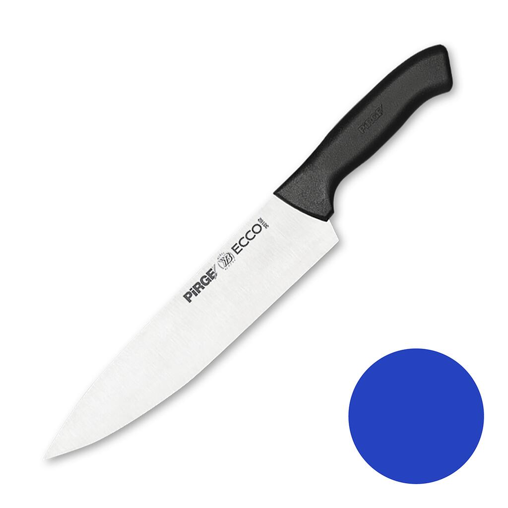 Нож поварской 23см cиняя ручка Pirge | 38162 blue