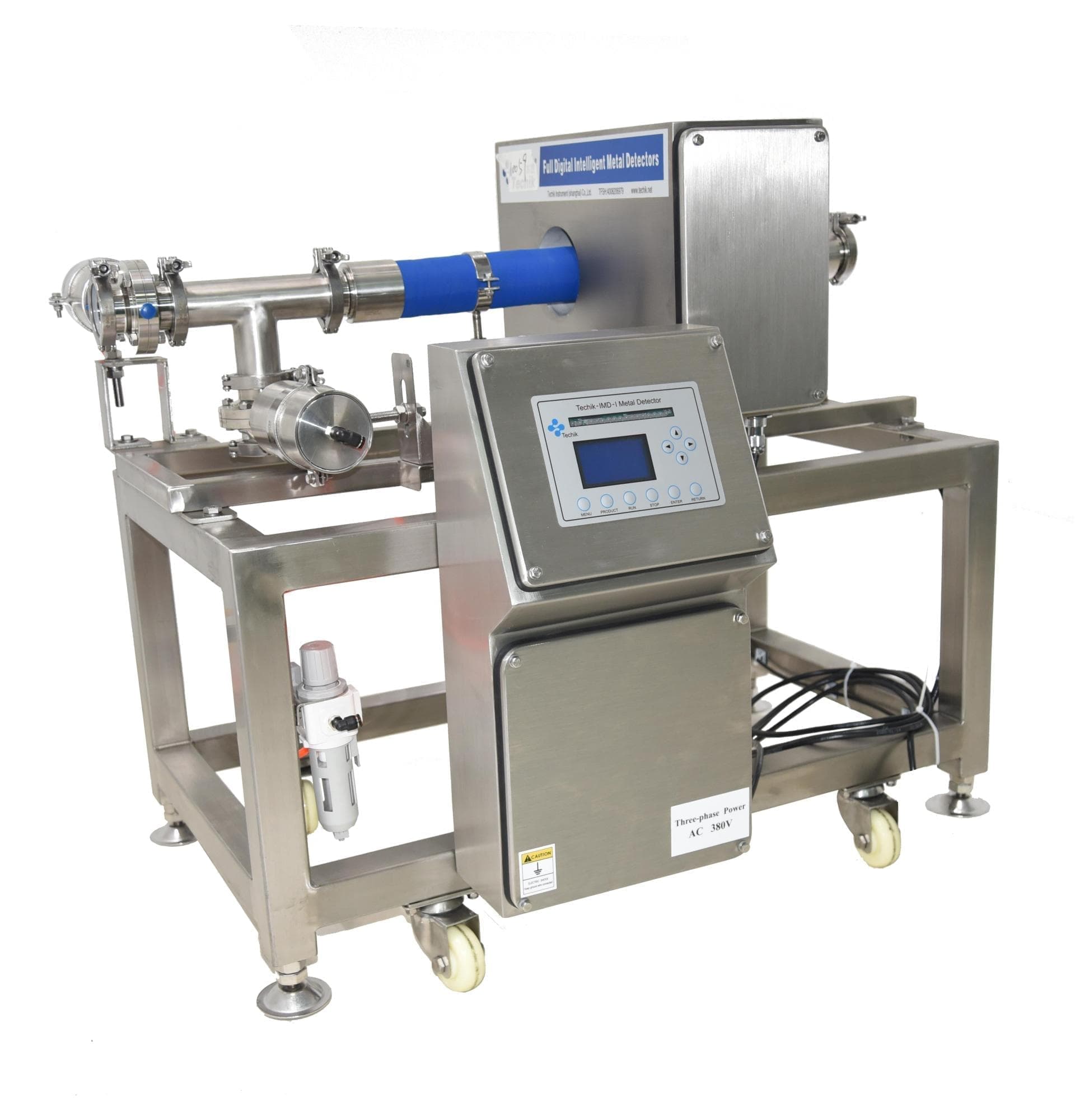 Металлодетектор для пастообразных продуктов Hualian Machinery IMD-I-L-80