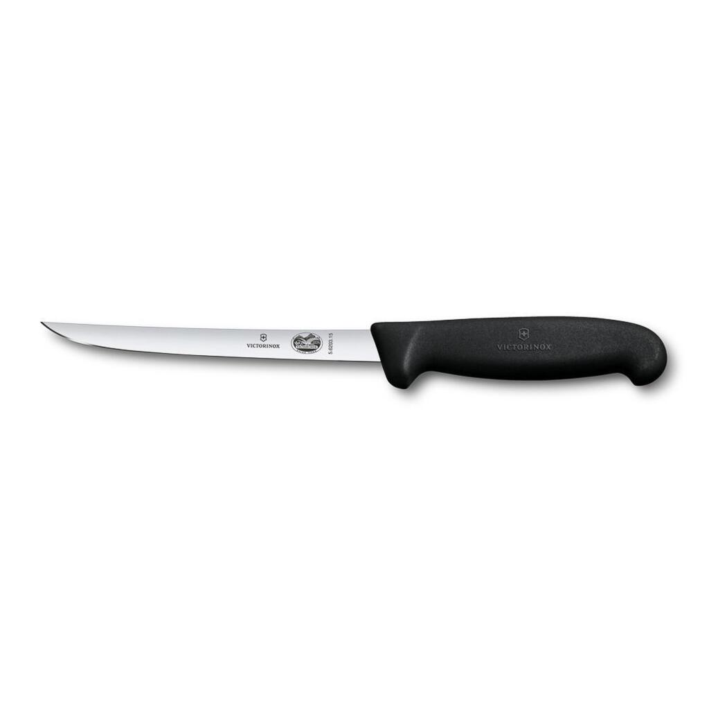 Нож обвалочный Fibrox 15см ручка фиброкс Victorinox | 5.6203.15