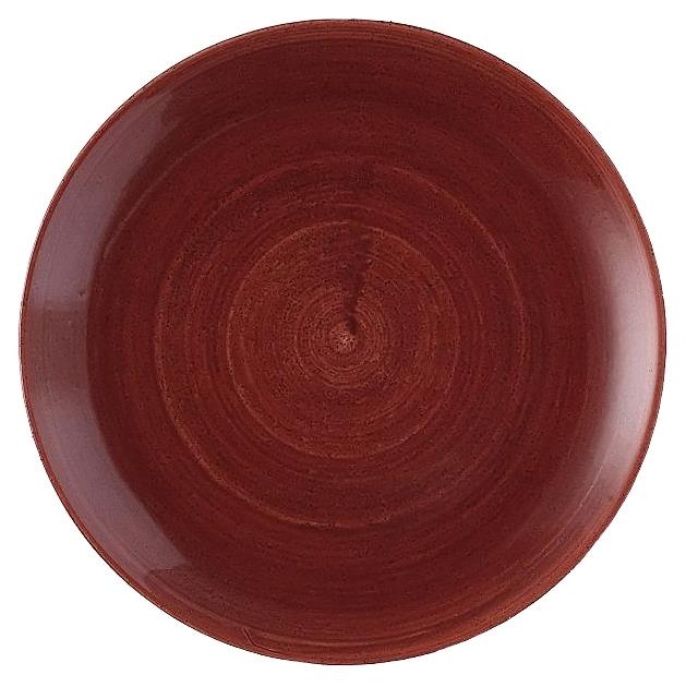 Тарелка Churchill PAREEV111 | Stonecast Patina, цвет Rust Red PAREEV111