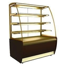 Витрина кондитерская Kayman K-ВК-1300 бронза