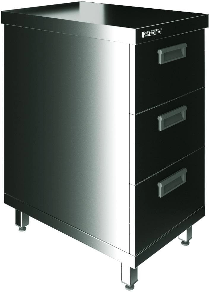 Стол производственный закрытый Restoinox СП3Я-4/7