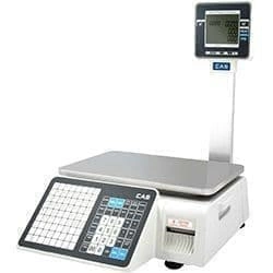 Весы торговые с печатью этикеток CAS CL3000J-06P