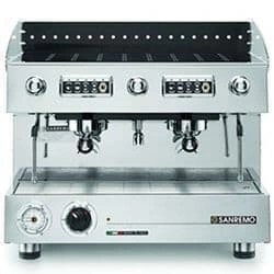 Кофемашина рожковая Sanremo Capri SAP DLX 2Gr, черная