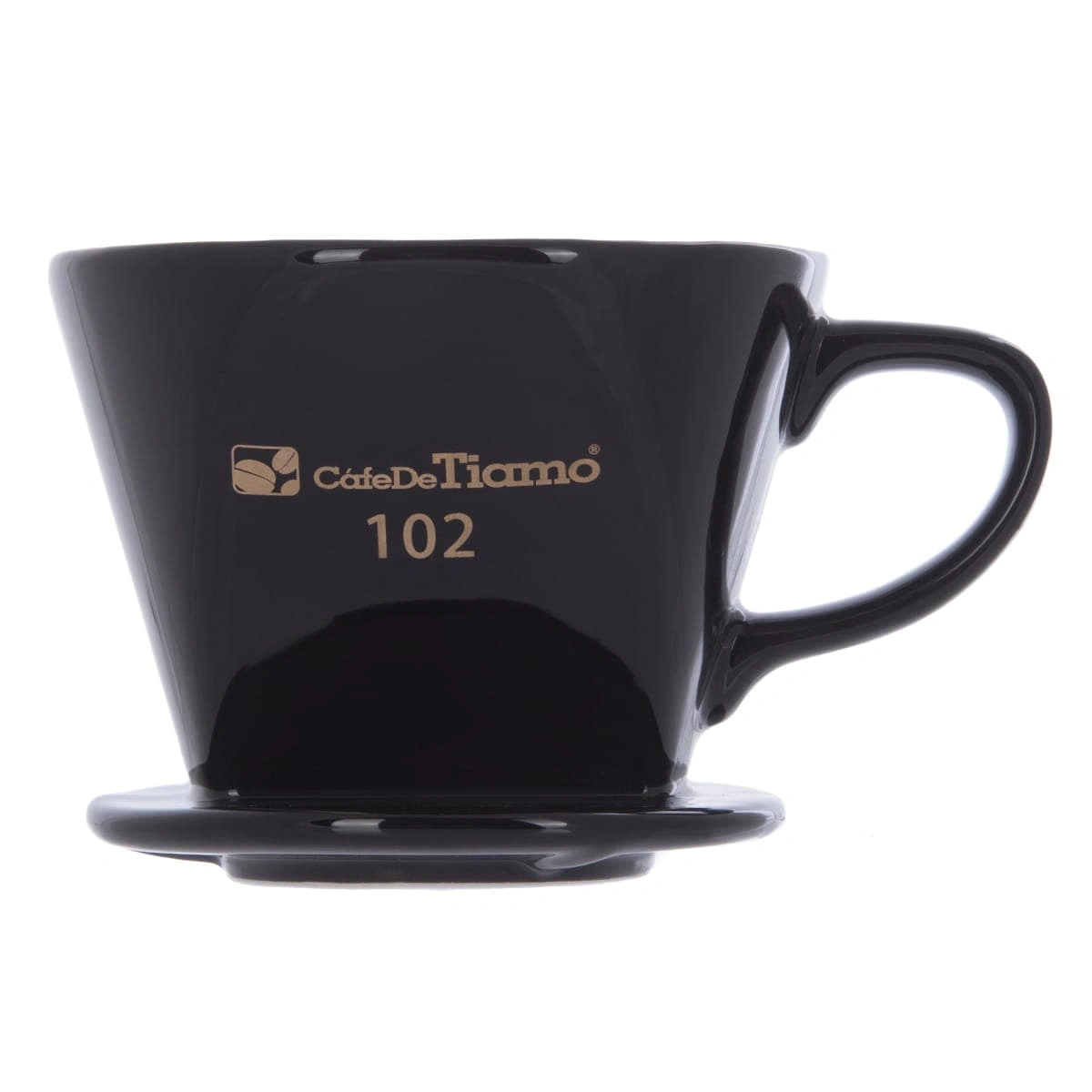 Воронка керамическая Tiamo Hg5493, черная