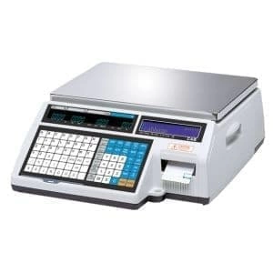 Весы торговые с печатью этикеток CAS CL5000-15B TCP/IP