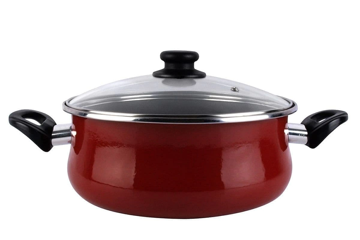Кастрюля низкая Vitrinor Authentique Burgundy 26