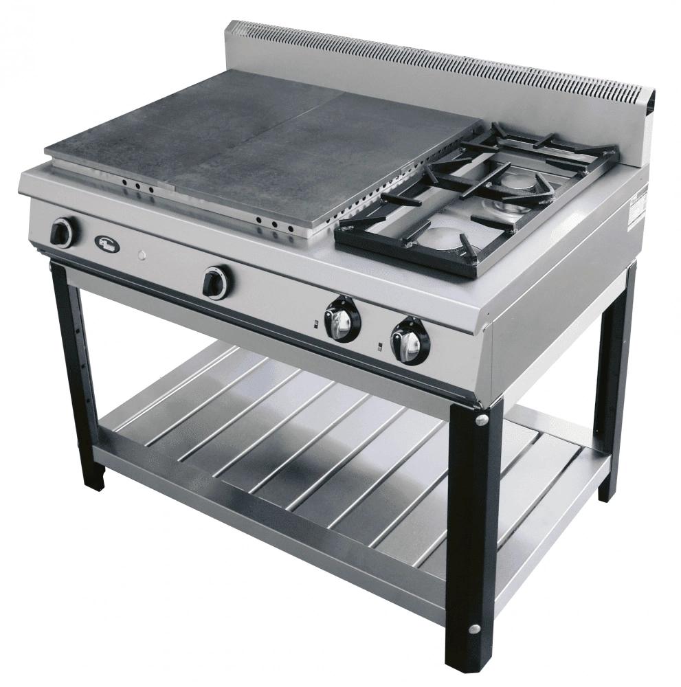 Плита газовая Grill Master Ф6ЖТЛСПГ(п) 2+2 на подставке (50020п)