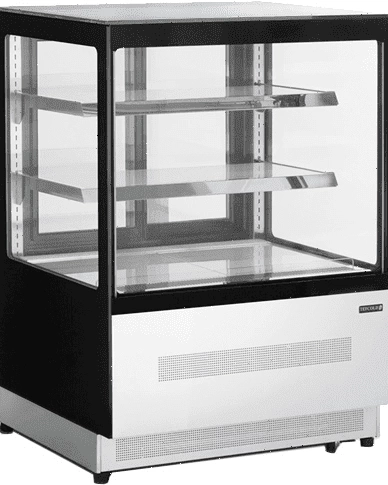 Витрина кондитерская Tefcold LPD900F/Black черная/нерж