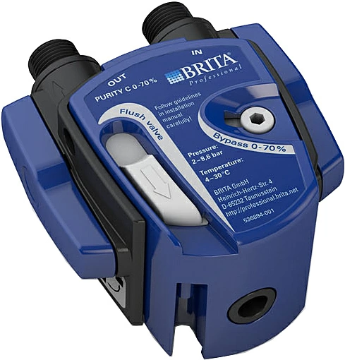 Головная часть фильтра Brita Purity с bypass 0-70% со слайдером, G3/8