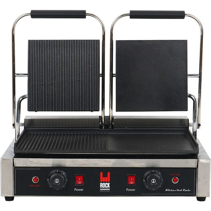 Гриль контактный Rock Kitchen RK-CG813B-SS