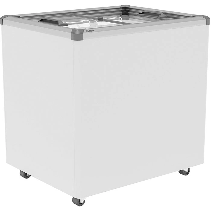 Ларь морозильный Frostor FG 250 С (FG 200 С) V25 серый (алюминиевая рамка)