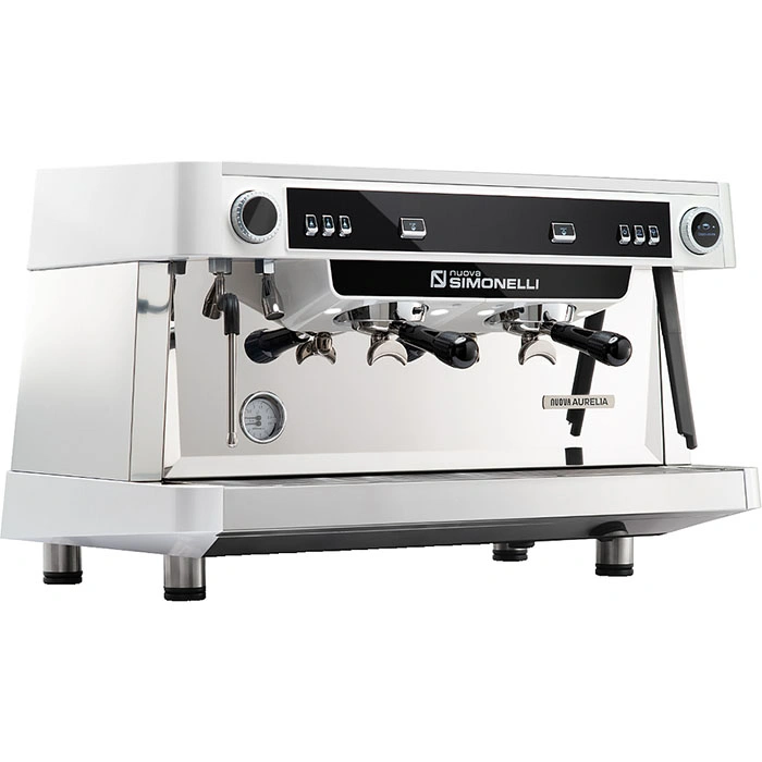 Кофемашина Nuova Simonelli Nuova Aurelia SEM 2Gr S белая выс. гр.+дисплей+Double wall steam wand+Led