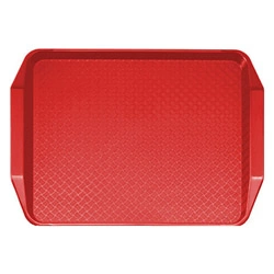 Поднос с ручками Cambro 1217FFH 163 430х300мм красный