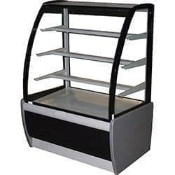 Витрина кондитерская Kayman K-ВК-1300 серебро