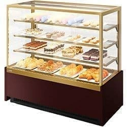 Витрина кондитерская Chilz Vete Kub 130 шоколад/золотой глянец
