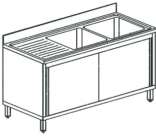 Ванна моечная Apach Chef Line L2S217-65LWSD