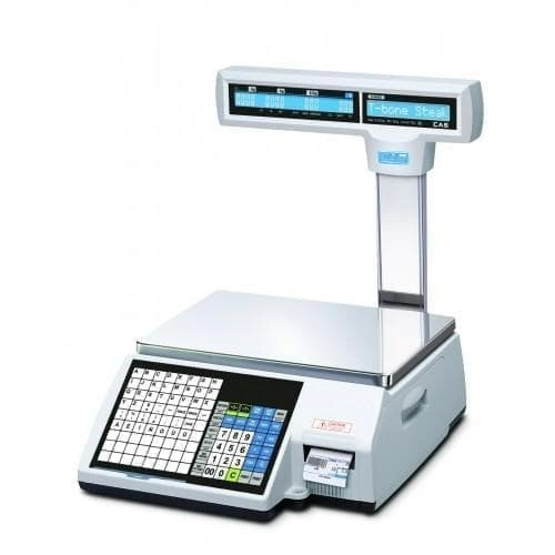 Весы торговые с печатью этикеток CAS CL5000J-30IP TCP/IP