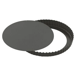 Форма для выпечки со съемным дном Paderno 47712-24 240х240х25мм сталь с антипригарным покрытием