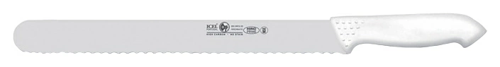 Нож для нарезки 25см с волнистой кромкой, белый HORECA PRIME Icel 28200.HR12000.250