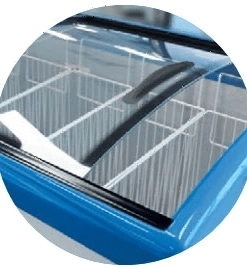 Ларь морозильный Italfrost CF600C красный (7 корзин)