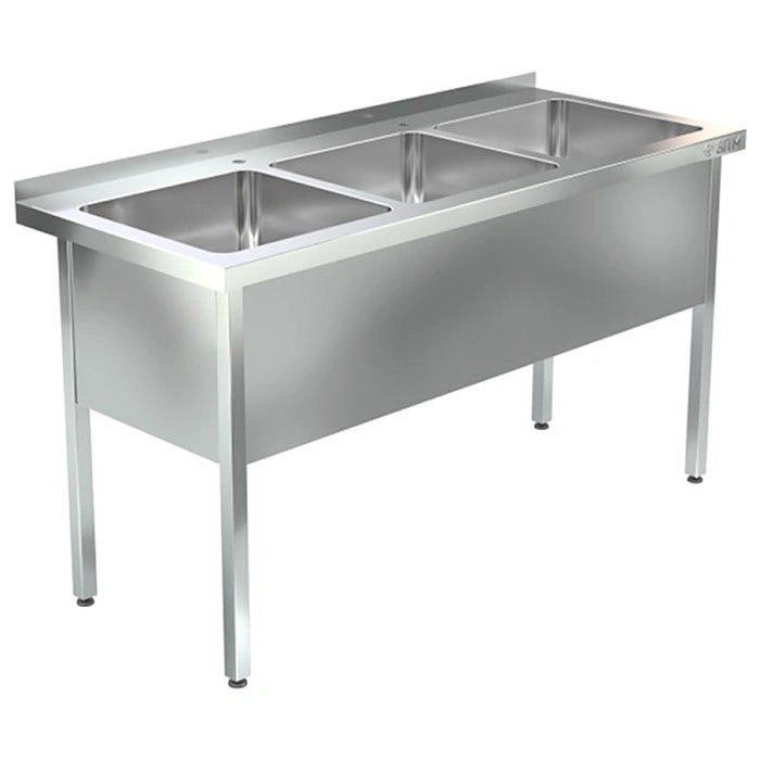 Ванна моечная Assum ВМЦ-П3-3/500 (1800х700х850)