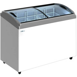 Ларь морозильный Italfrost СF200C (ЛВН 200 Г) серый, 3 корзины