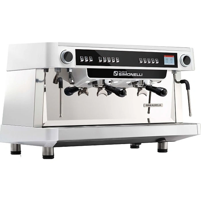 Кофемашина рожковая Nuova Simonelli NUOVA AURELIA MP 2Gr white+high groups+Autopurge