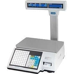 Весы торговые с печатью этикеток CAS CL5000J-30IP TCP/IP