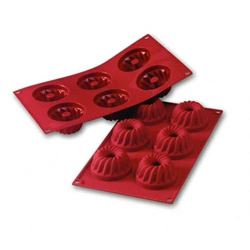 Формы для выпечки Martellato SF058/N Silicon Flex гугельхопф, d=70, h=36