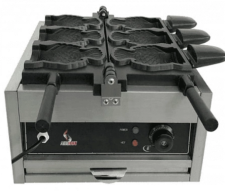 Вафельница рыбки Airhot WBF-3