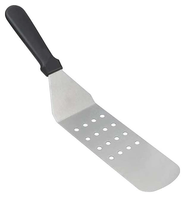 Лопатка перфорированная MACO CSW08PK с изогнутой головкой 20х7,5 см и пластиковой рукояткой | CSW08P
