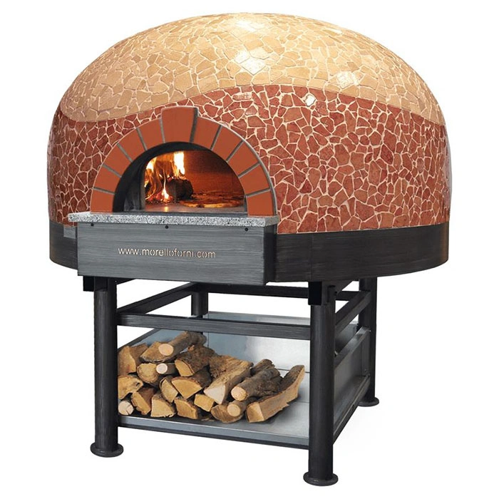 Печь дровяная Morello Forni LP75 Cupola Mosaico