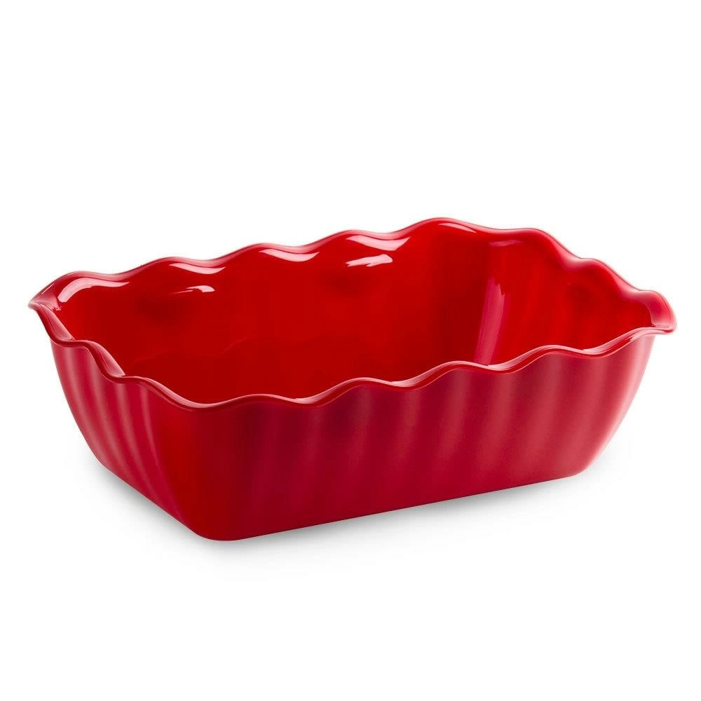 Салатник 175*260*80мм 2000мл прямоугольный, красный Cambro | DC5 404