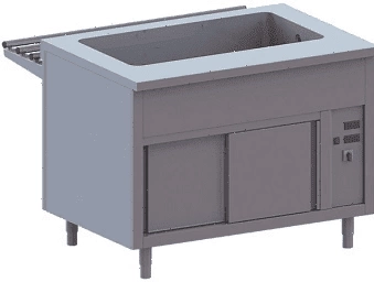 Мармит для вторых блюд Apach Chef Line LDW812HC
