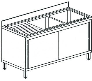 Ванна моечная Apach Chef Line L2S207-65LWSD